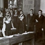 1965 - Nicolae Ceauşescu în vizită la liceul Nicolae Bălcescu din Piteşti Fototeca online a comunismului românesc