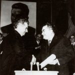 1973 - Nicolae Ceauşescu primeşte titlul de Doctor Honoris Causa al Universităţii Bucureşti Fototeca online a comunismului românesc