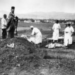 Epidemia de holeră în armata română în Bulgaria 1913. Sursa foto: Arhivele Naționale ale României, Colecția Documente Fotografice, A 10